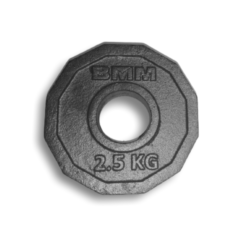 Disco Geométrico Olímpico 2,5KG 50mm