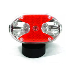 Luz Roja Trasera - 9 Leds - 3 Funciones - Bicicleta