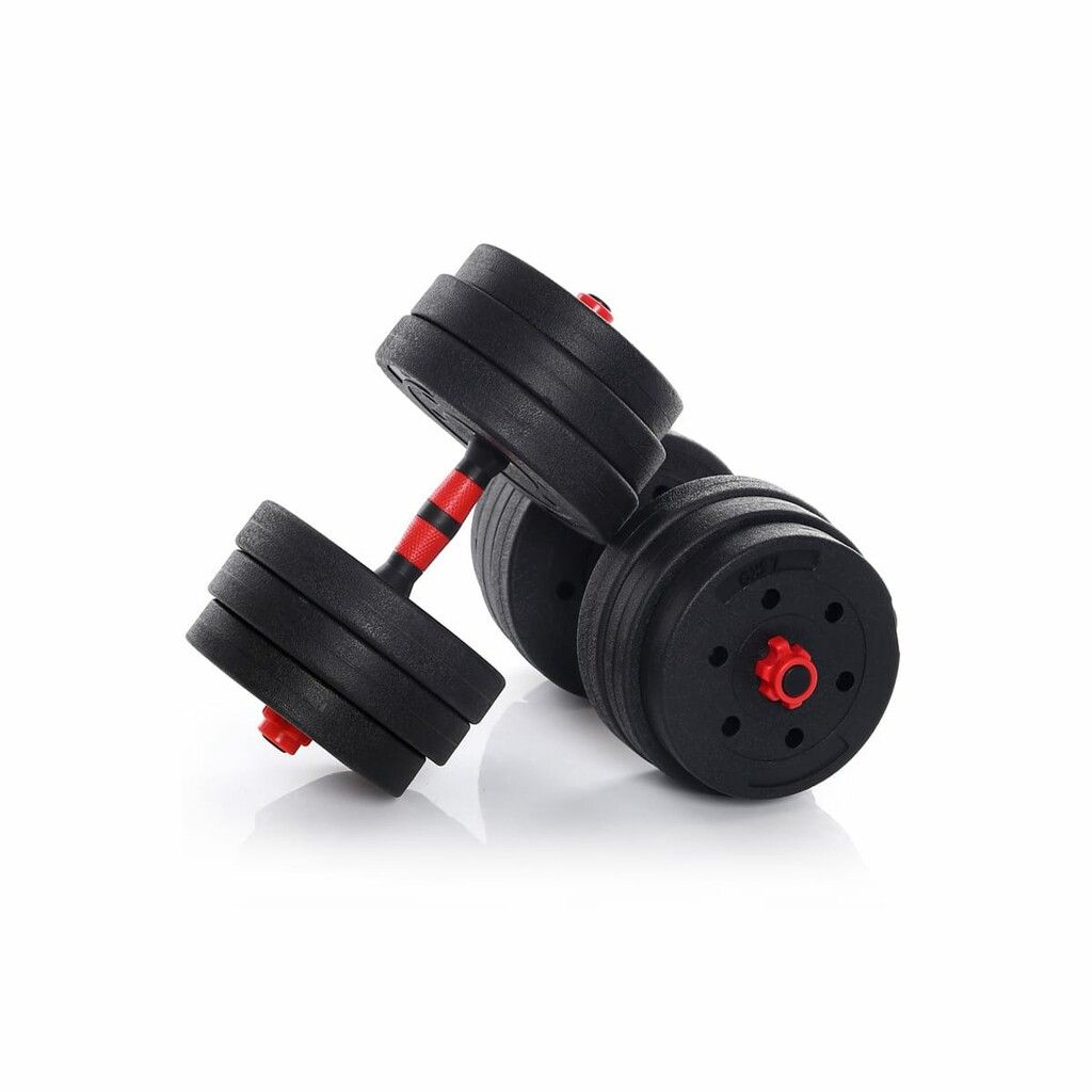 Set Ajustable Mancuernas + Barra de 25 kg - Imagen 3
